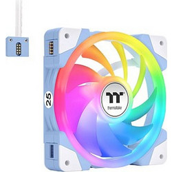 Thermaltake Swafan EX14 Hydrangea Blue Case Fan 140mm RGB με Σύνδεση 3-Pin 4-Pin PWM 3τμχ