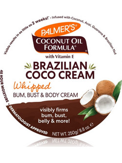 Palmer's Brazilian Coco Κρέμα Σώματος για Σύσφιξη 250gr