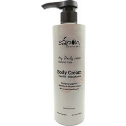 Sapon Vanilla & Macadamia Ενυδατική Κρέμα Σώματος 150ml