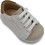 Gorgino Βαπτιστικά Sneakers Αγκαλιάς για Αγόρι Δερμάτινα Λευκά Εκρού B100
