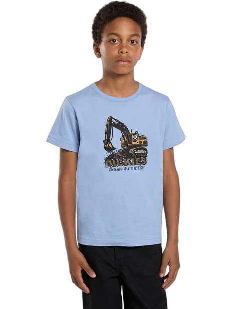 Dickies Παιδικό T-Shirt Κοντομάνικο Γαλάζιο DK0A89FF-L39