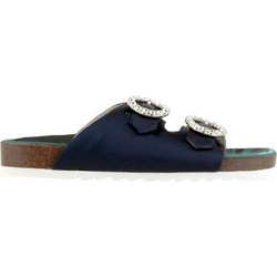 Nine West ILLWAIT7 Γυναικεία Σανδάλια με Στρας Navy Μπλε 25032634-BF5
