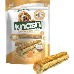 Imaginelles Knash Vitality Woofa Loofa with Pumpkin, Ginger & Coconut Oil 182gr