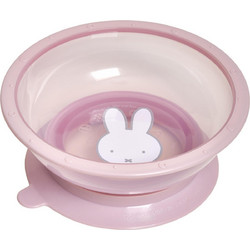 Miffy Μπολ Φαγητού με Αντιολισθητική Βάση Koko Pink