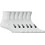 ASICS Ανδρικές Κάλτσες Κοντές Λευκές 6Pack 3033C303-100