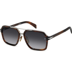David Beckham DB7128S 6C5 Γυναικεία Γυαλιά Ηλίου Aviator Κοκάλινα Ταρταρούγα με Μαύρο Φακό