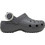 Crocs Women Classic Platform Buckle Clog CARBON 213230-0YK