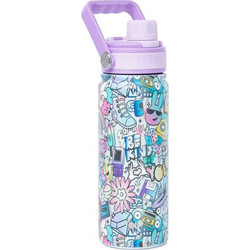 Yolo Girls Graffiti Παιδικό Παγούρι BPA Free Πολύχρωμο 500ml