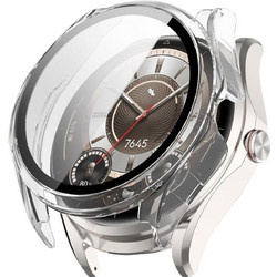 Techsuit Defense360 Pro Πλαστική Θήκη με Προστασία Οθόνης για Huawei Watch Buds 2 47mm Διαφανής
