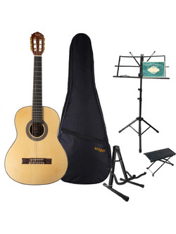 Tune Aprendiz CG-13NT Natural 3/4 Essentials Bundle