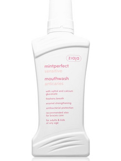 Ziaja Mintperfect Sensitive Στοματικό Διάλυμα για Λεύκανση 500ml
