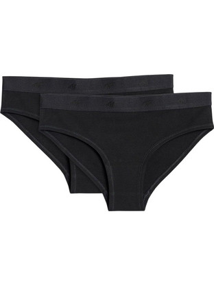 4F Γυναικεία Slip Μαύρα 2Pack 4FWMM00UPTSF039-20S