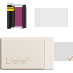 Liene Pearl N200 Pro Έγχρωμος Φορητός Εκτυπωτής Φωτογραφιών Θερμικός με Mobile Print