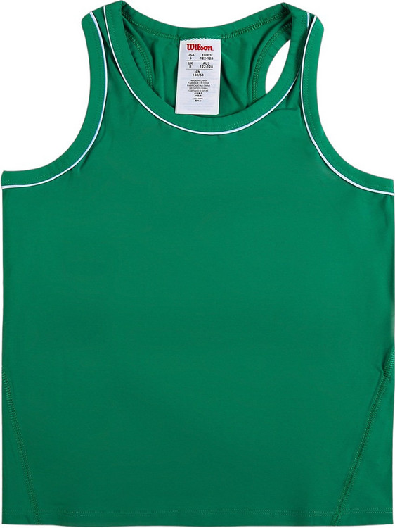 Wilson Παιδικό T-Shirt Αμάνικο Πράσινο WYG0000411-GNA
