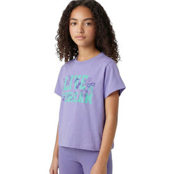 Champion Παιδικό T-Shirt Κοντομάνικο Λιλά 405376-VS024
