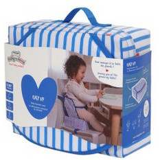 Baby To Love Easy Up Booster Αναδιπλούμενο Καρεκλάκι Φαγητού Navy Love