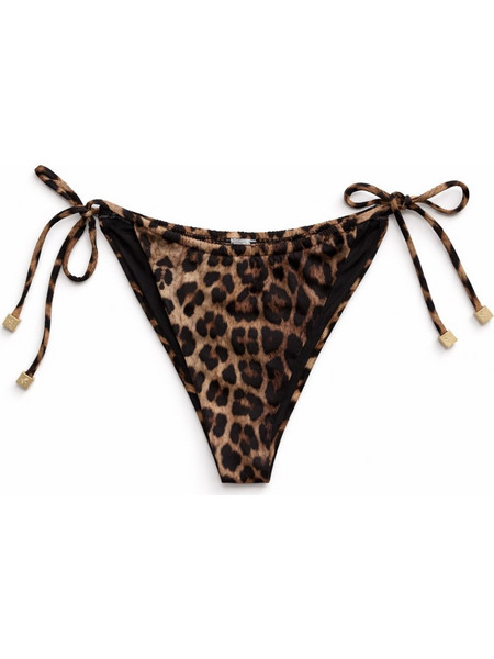 Sugarfree Bikini Brazil Animal Print Καφέ 26802001-331