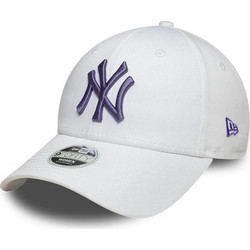 New Era Καπέλο Jockey Υφασμάτινο Λευκό 60856373-100