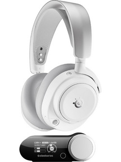 SteelSeries Arctis Nova Pro Omni Ασύρματο Gaming Headset Over Ear White