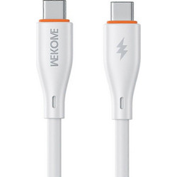 Wekome WDC-117 USB-C to USB-C 65W 1m White