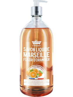 Les Petits Bains Orange Blassom Αφρόλουτρο σε Gel για Ευαίσθητο Δέρμα 1lt
