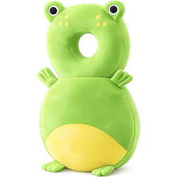 Giggles and Co Προστατευτικό Μαξιλάρι Πλάτης Frog Velvet Green