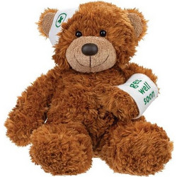 Aurora Bonnie Brown Get Well Soon 23cm