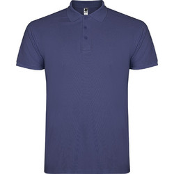 Roly Ανδρική Αθλητική Μπλούζα Polo Μπλε PO6638-86
