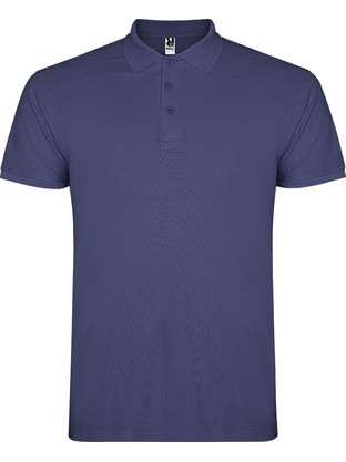 Roly Ανδρική Αθλητική Μπλούζα Polo Μπλε PO6638-86