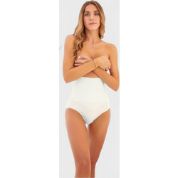 Norddiva Κορσές Slip Σύσφιξης Χωρίς Ραφές Λευκός NRD9282-2