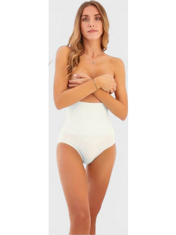 Norddiva Κορσές Slip Σύσφιξης Χωρίς Ραφές Λευκός NRD9282-2
