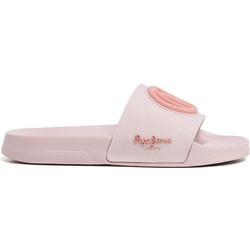 Pepe Jeans Γυναικείες Παντόφλες Καλοκαιρινές Ανατομικές Αντιολισθητικές Κολυμβητηρίου Ροζ PLS70159-410