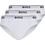 Hugo Boss Ανδρικά Σλιπ Βαμβακερά Λευκά 3Pack 50475273-100