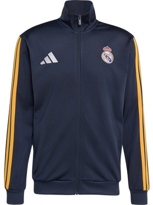Adidas Ανδρική Ζακέτα Φούτερ με Φερμουάρ Navy Μπλε KG2950