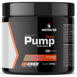 Warriorlab Total Pump Stim Free Watermelon 520gr