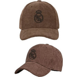 Real Madrid Ανδρικό Καπέλο Jockey Κοτλέ Καφέ 53RM3GO50