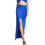 Mind Matter Maia Μακριά Φούστα Υφασμάτινη Ψηλόμεση Royal Blue MML26-01-02-017