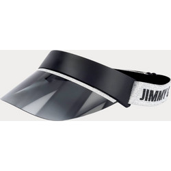 Jimmy Choo Γυναικείο Καπέλο Visor Υφασμάτινο Μαύρο CALIX-2
