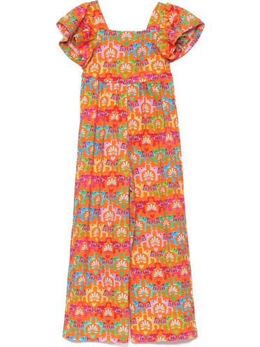 Agatha Ruiz De La Prada Παιδικό Φόρεμα Πορτοκαλί PVMAC-0010