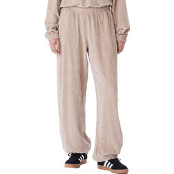 Obey Υφασμάτινο Γυναικείο Παντελόνι Jogger Loose Εφαρμογή με Λάστιχο Μπεζ 242000117-SIG