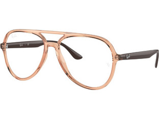 Ray-Ban RX4376V 817257 Γυναικείος Σκελετός Γυαλιών Οράσεως +4.50 Κοκάλινος Καφέ