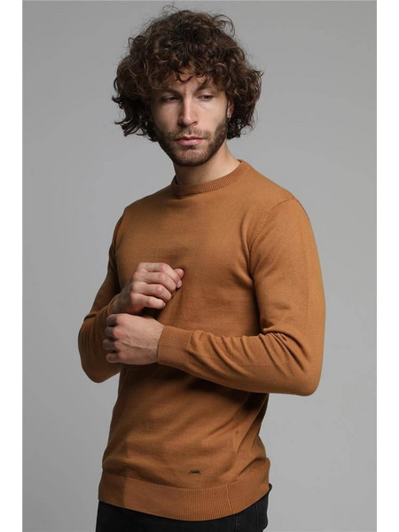 Double Ανδρική Πλεκτή Μπλούζα Rusted KNIT-70A