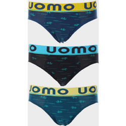 Uomo Ανδρικά Σλιπ Βαμβακερά 3Pack 3P5221-36036