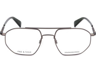 Rag & Bone RNB7040G R80 Ανδρικός Σκελετός Γυαλιών Οράσεως Μεταλλικός Ασημί