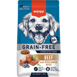 Wanpy Complete Adult Grain Free with Beef 1.5kg