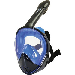 BlueWave Μάσκα Θαλάσσης Full Face Μαύρη Μπλε 61063