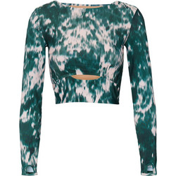 Sugarfree Γυναικείο Αθλητικό Crop Top Κυπαρισσί 25868049-414