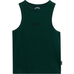 Superdry Γυναικείο Αθλητικό T-Shirt Κυπαρισσί W6012171A