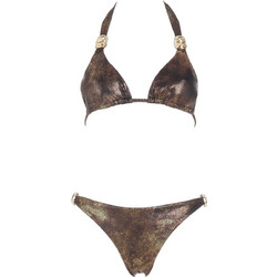 Gsecret Bikini Set Τριγωνάκι Μπρονζέ SQ67816-38336