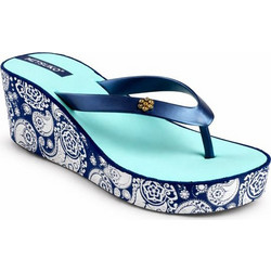 Mitsuko Γυναικείες Σαγιονάρες Platforms Μπλε SA66955W-BLU